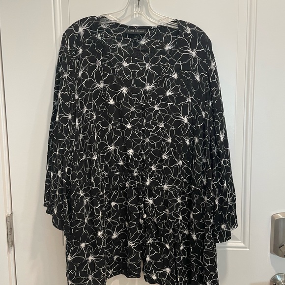 Lane Bryant Tops - Lane Bryant Black & White Blouse